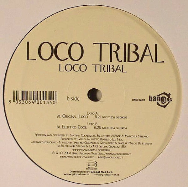 Loco Tribal : Loco Tribal (12")