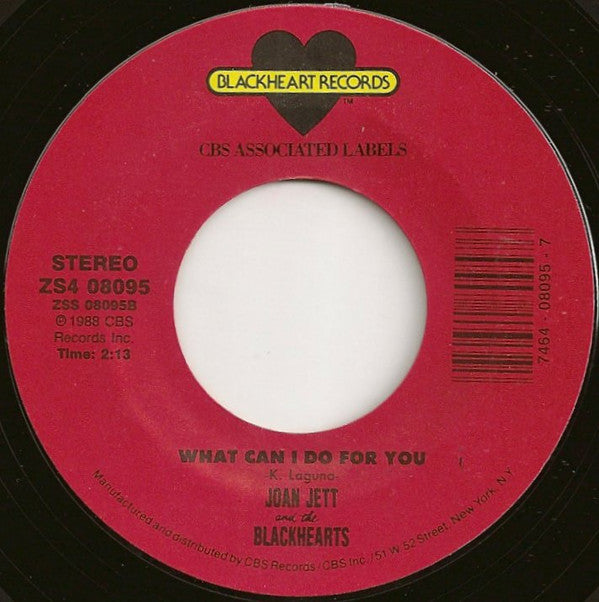 Joan Jett & The Blackhearts : Little Liar (7", Car)