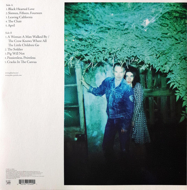 PJ Harvey & John Parish : A Woman A Man Walked By (LP, Album, RE, 180)