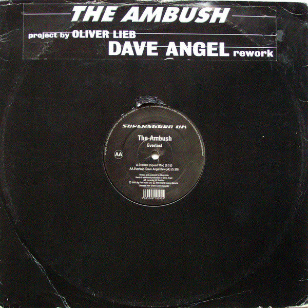 The Ambush Project By Oliver Lieb : Everlast (Dave Angel Rework) (12")