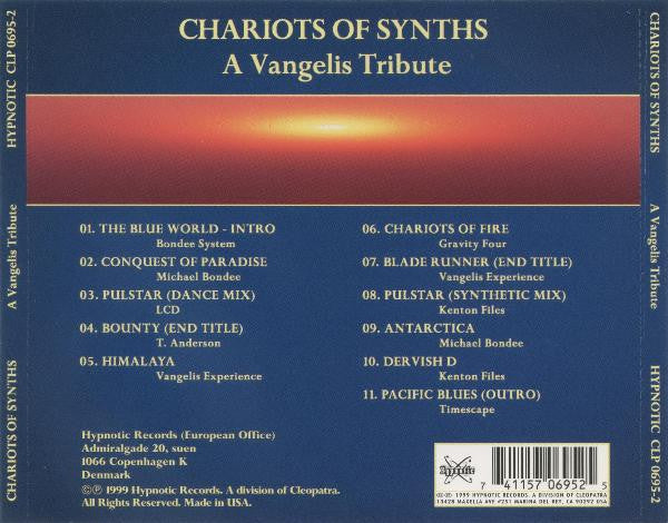 Various : Chariots Of Synths - A Vangelis Tribute (CD, Comp)