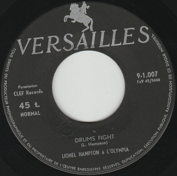 Lionel Hampton : Lionel Hampton À L'Olympia (7")