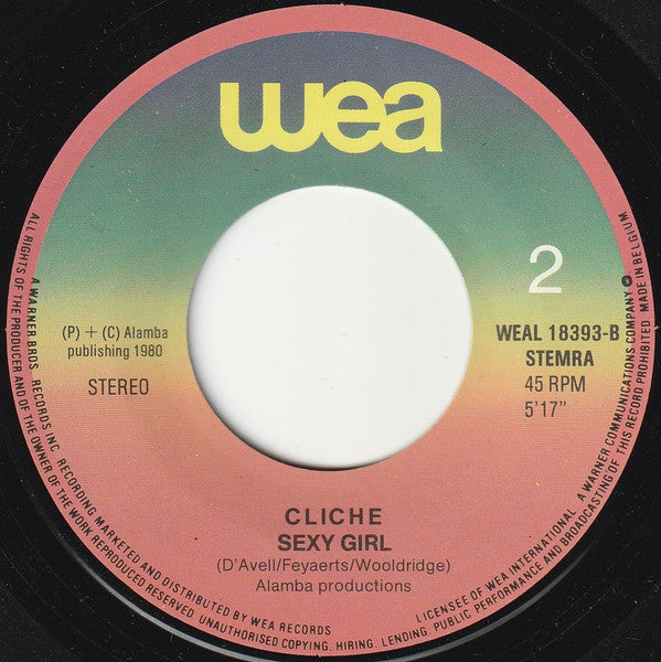 Cliché (4) : Blue Bird (7")