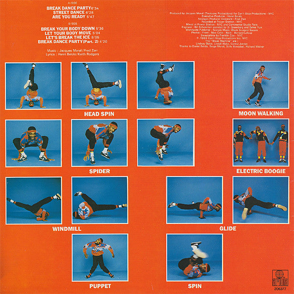 Break Machine : Break Dance Party (LP, Album)