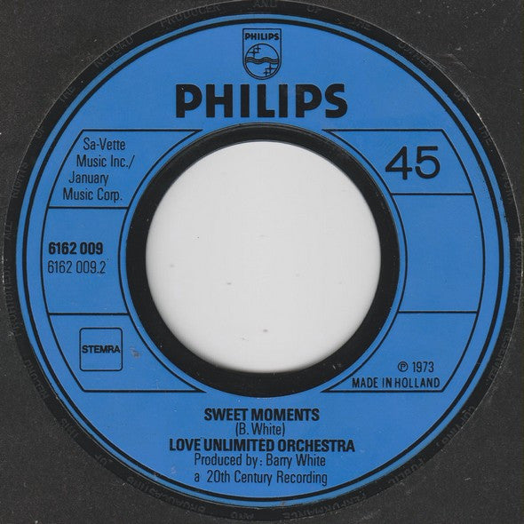 Love Unlimited Orchestra : Love's Theme (7", Single)