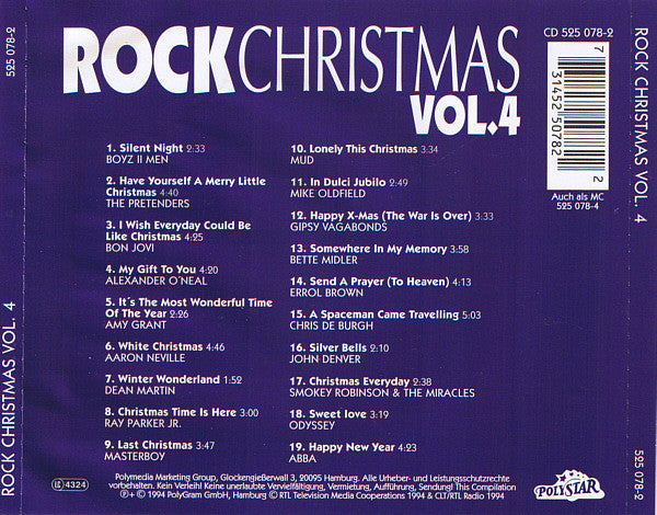 Various : Rock Christmas Vol. 4 (CD, Comp)