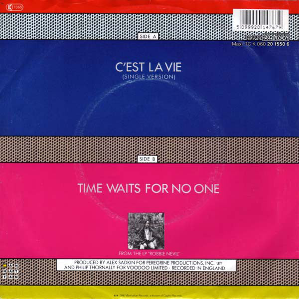 Robbie Nevil : C'est La Vie (7", Single)