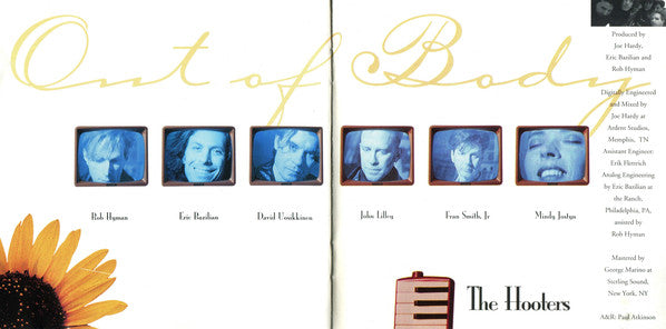 The Hooters : Out Of Body (CD, Album)