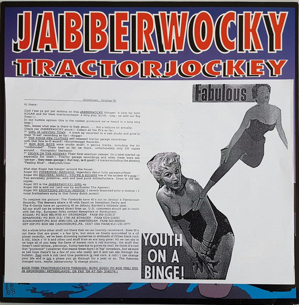 Jabberwocky : Tractorjockey (LP)