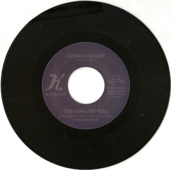 The Hara-Kee-Rees : Can't Stop Thinking About You / I'm Walking Babe (7", Single)