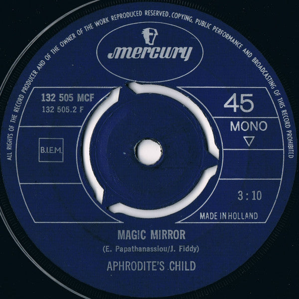 Aphrodite's Child : I Want To Live (7", Single, Mono)