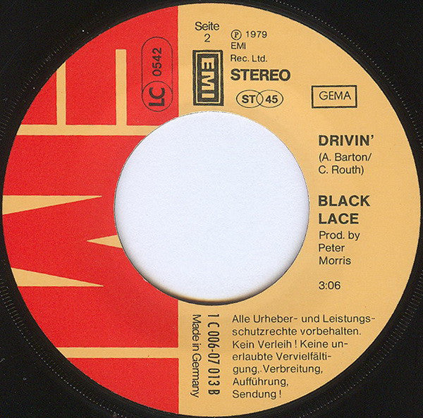 Black Lace : Mary Ann (7", Single)