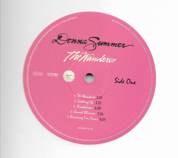 Donna Summer : The Wanderer (LP, Album, RE, Whi)