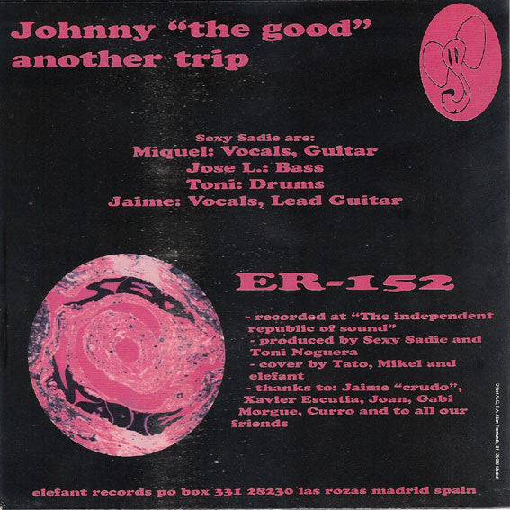 Sexy Sadie (2) : Johnny "The Good" (7", Single)