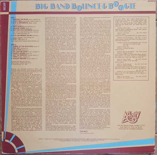 Count Basie Orchestra : Swingin' The Blues (LP, Comp)