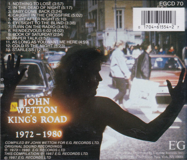 John Wetton : King's Road: 1972-1980 (CD, Comp)
