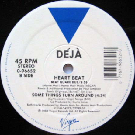 Déjà : Heart Beat (12")