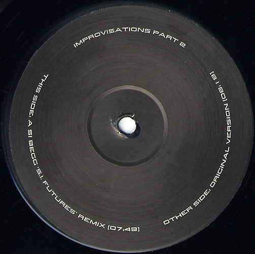 Robert Miles : Improvisations: Part 2 (12")