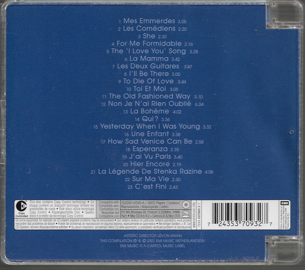 Charles Aznavour : Het Beste Van Charles Aznavour (CD, Comp, Cop)