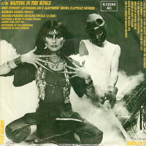 Dave Stewart With Barbara Gaskin* : It's My Party (7", Single, RP)