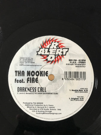 Tha Nookie Feat. Fire (2) : Darkness Call (12")