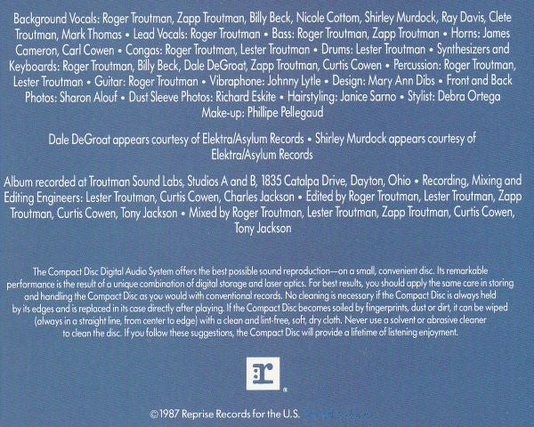 Roger Troutman : Unlimited! (CD, Album)