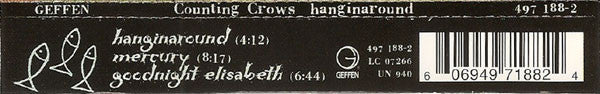 Counting Crows : Hanginaround (CD, Single)
