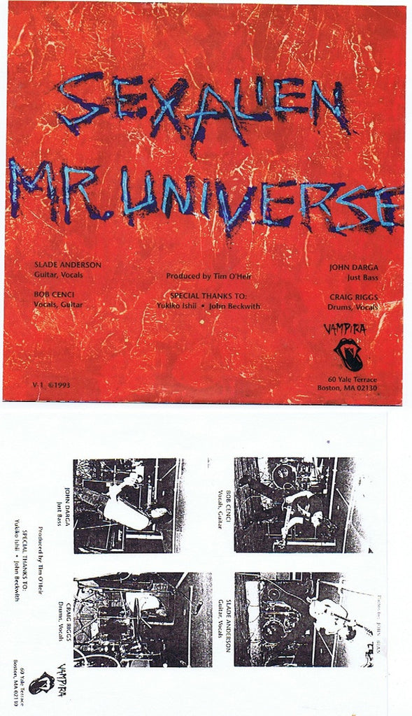 X-15 (2) : Sex Alien / Mr. Universe (7")