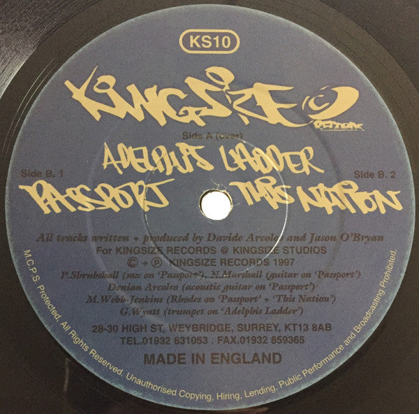 Adelphi : The Ladder EP (12", EP)