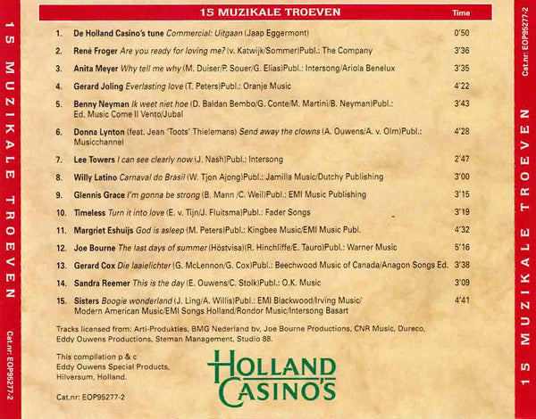 Various : 15 Muzikale Troeven (CD, Comp)