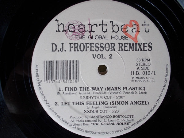 DJ Professor : Remixes Vol. 2 (2x12", EP)