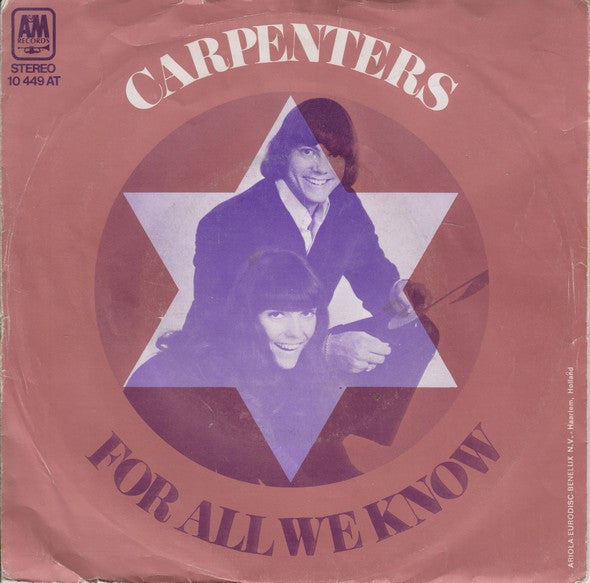 Carpenters : Superstar (7", Single)