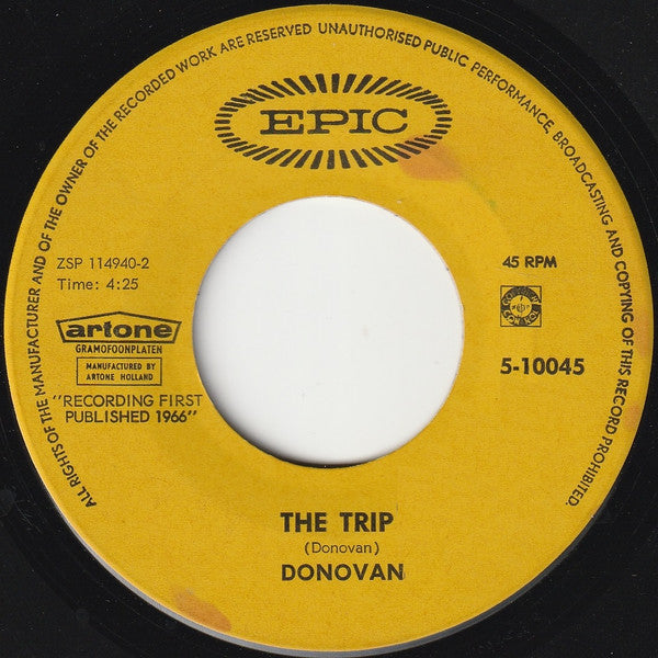 Donovan : Sunshine Superman (7", Single)