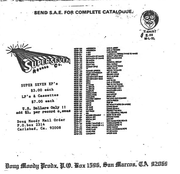 Various : Opry Outcasts The Nashville Compilation (7", Vio)