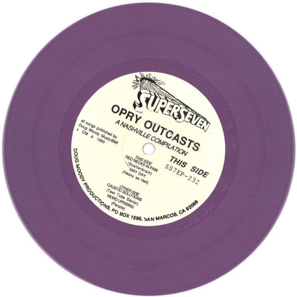 Various : Opry Outcasts The Nashville Compilation (7", Vio)