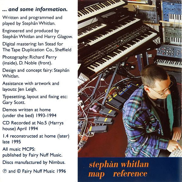 Stephan Whitlan : Map Reference (CD, Album)