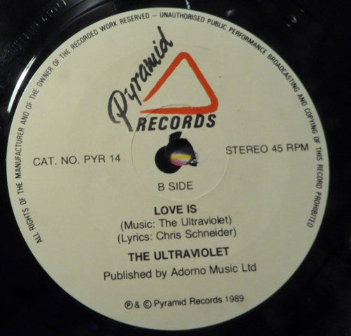 The Ultraviolet : No One In Here Anymore (7")