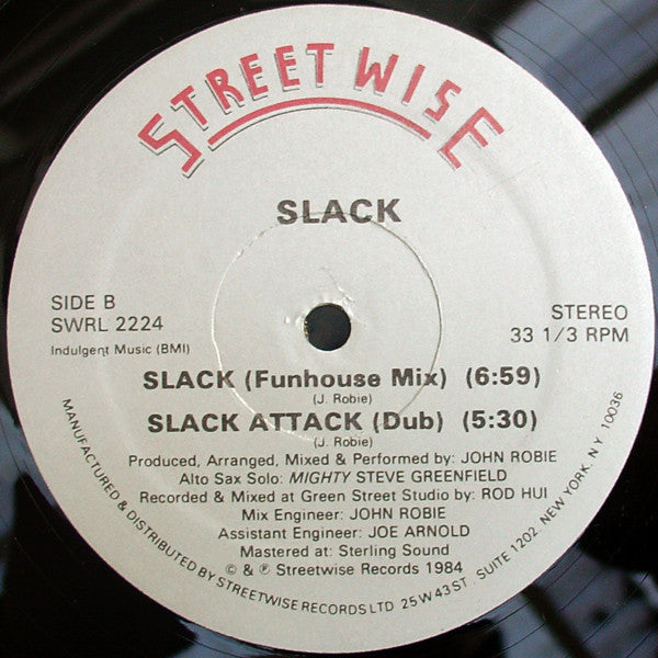 Slack (12) : Slack (12")