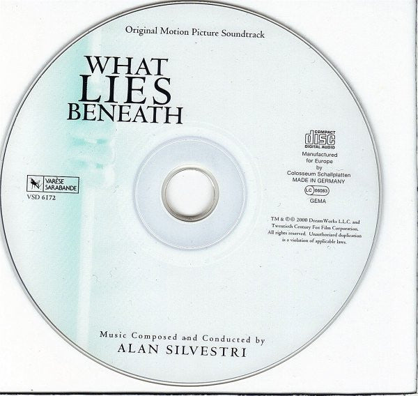 Alan Silvestri : What Lies Beneath (Original Motion Picture Soundtrack) (CD, Album)