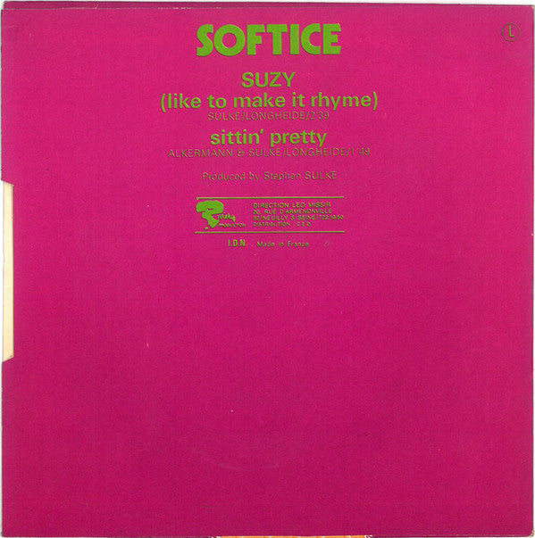 Softice : Suzy (7", Single)