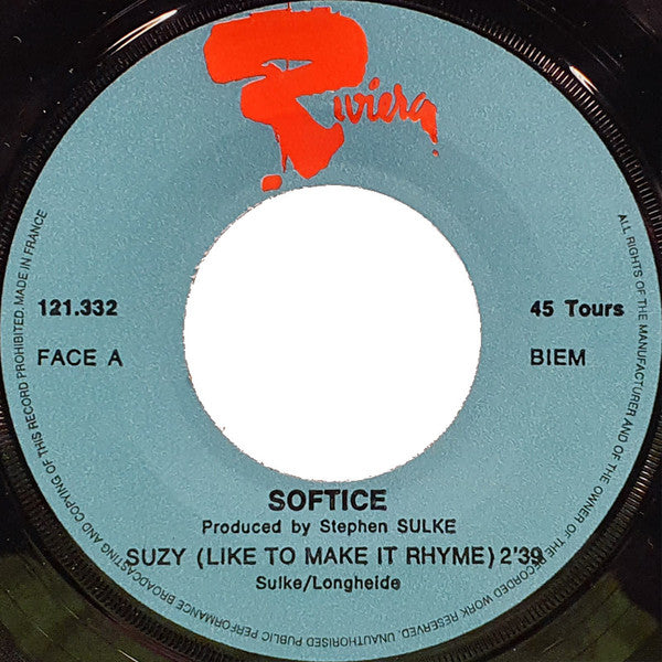 Softice : Suzy (7", Single)