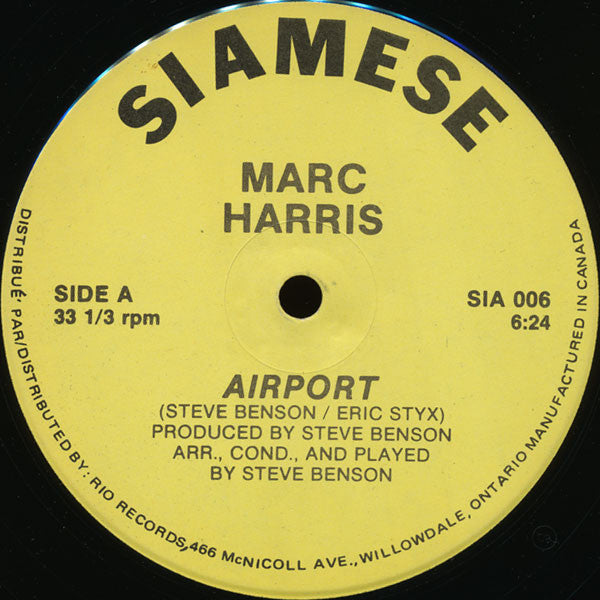 Marc Harris : Airport (12")
