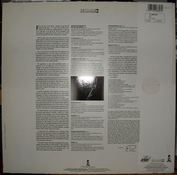 Courtney Pine : Destiny's Song + The Image Of Pursuance (LP, Album)