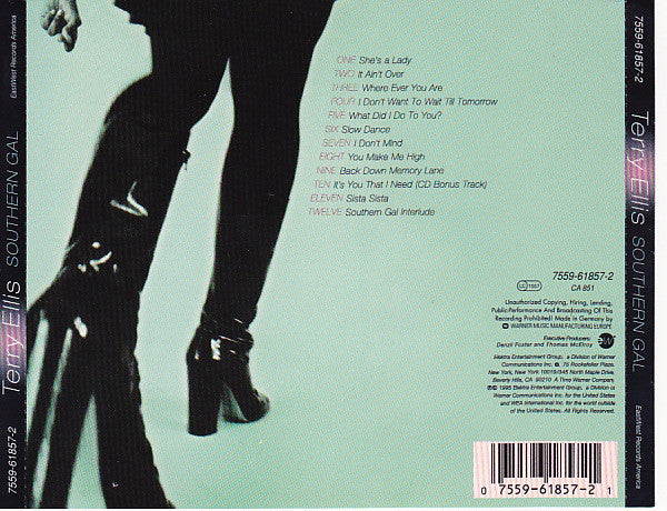 Terry Ellis (2) : Southern Gal (CD, Album)