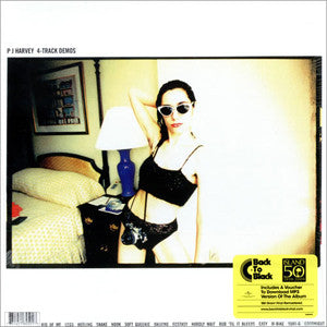 PJ Harvey : 4-Track Demos (LP, Album, RE, RM, 180)