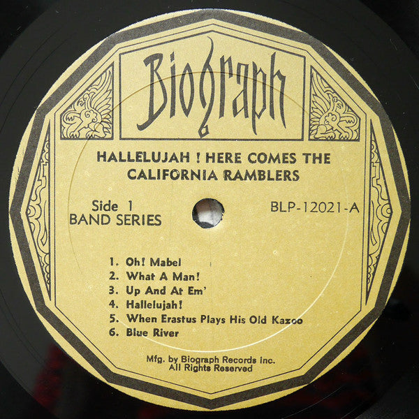 California Ramblers : Hallelujah! Here Comes The California Ramblers (LP, Comp)