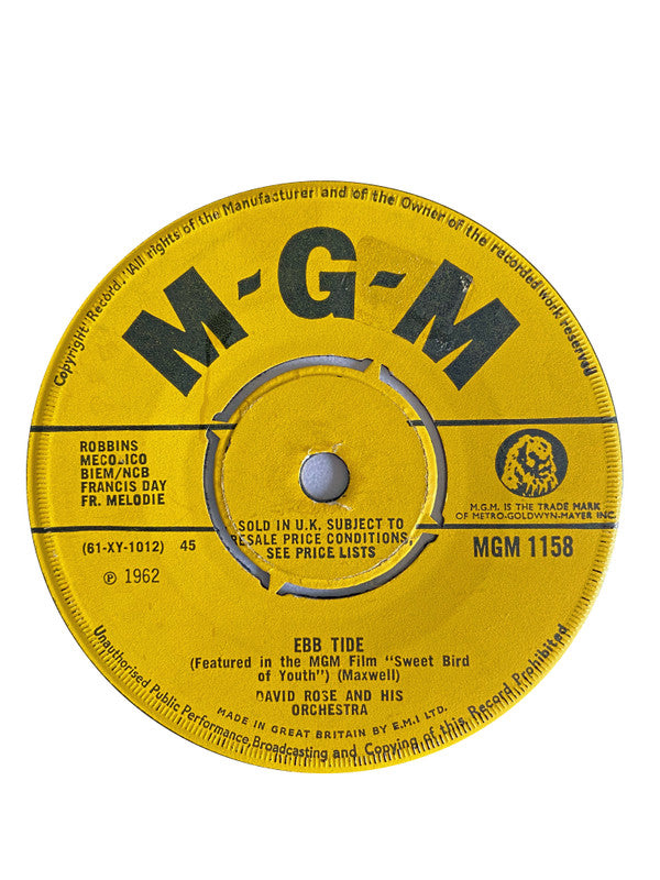 David Rose & His Orchestra : The Stripper (7", 4-p)
