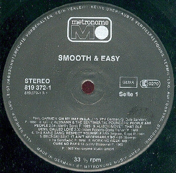 Various : Smooth & Easy (LP, Comp)