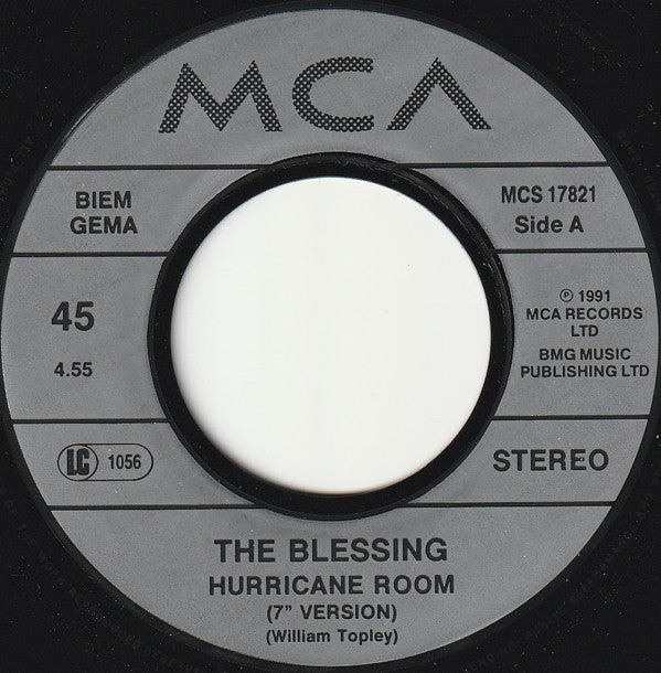 The Blessing : Hurricane Room (7", Single)