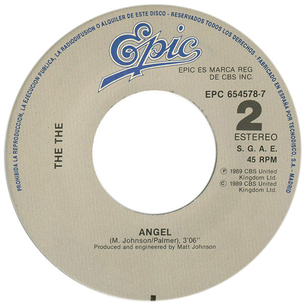 The The : The Beat(en) Generation (7", Single, Promo)